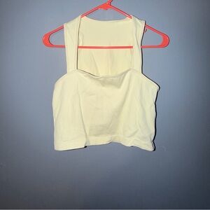 OQQ Ribbed Crop Tank Top – Women’s XL